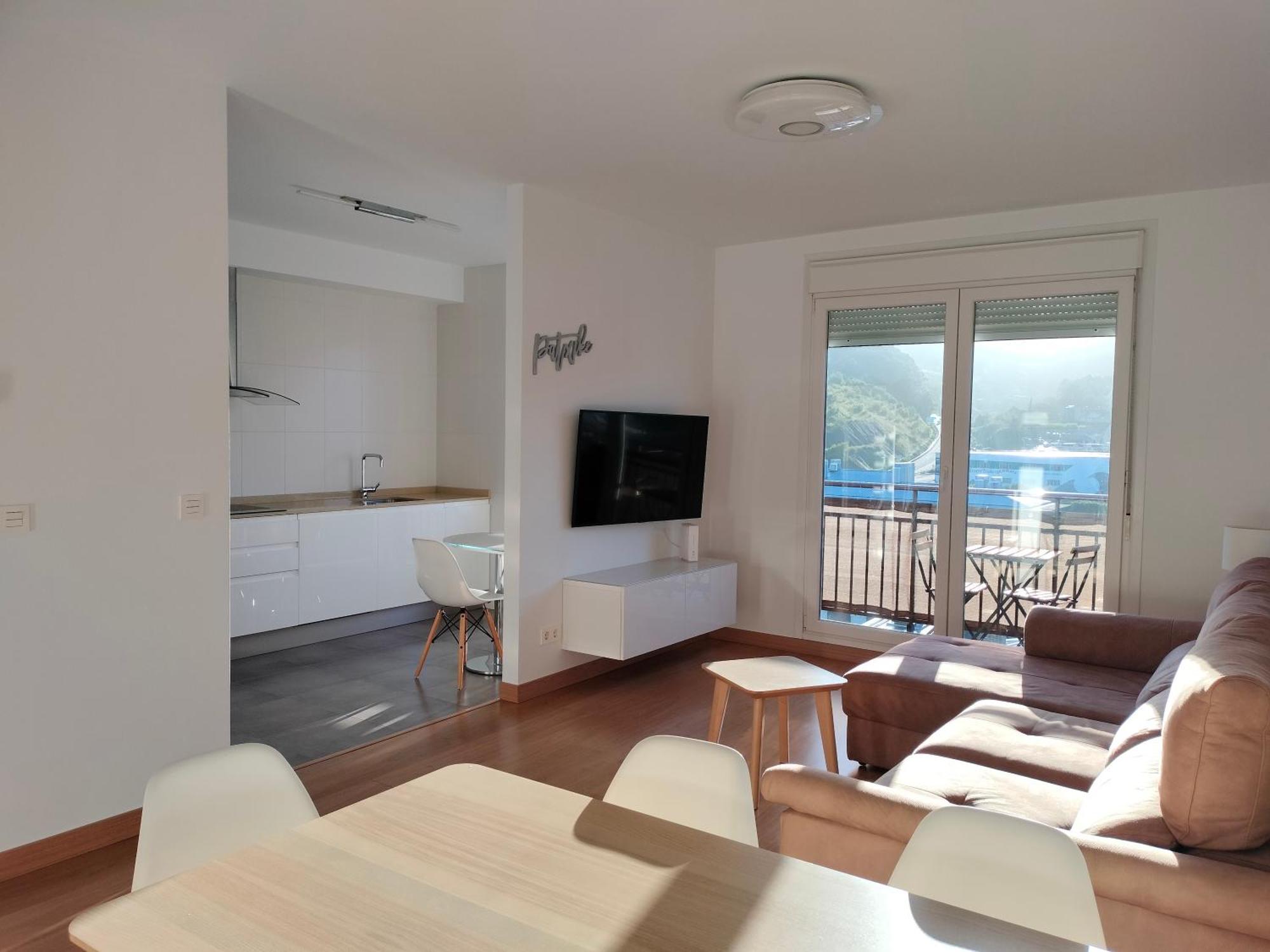 Apartamento Patxike Con Plaza De Garaje Apartamento Bermeo Quarto foto
