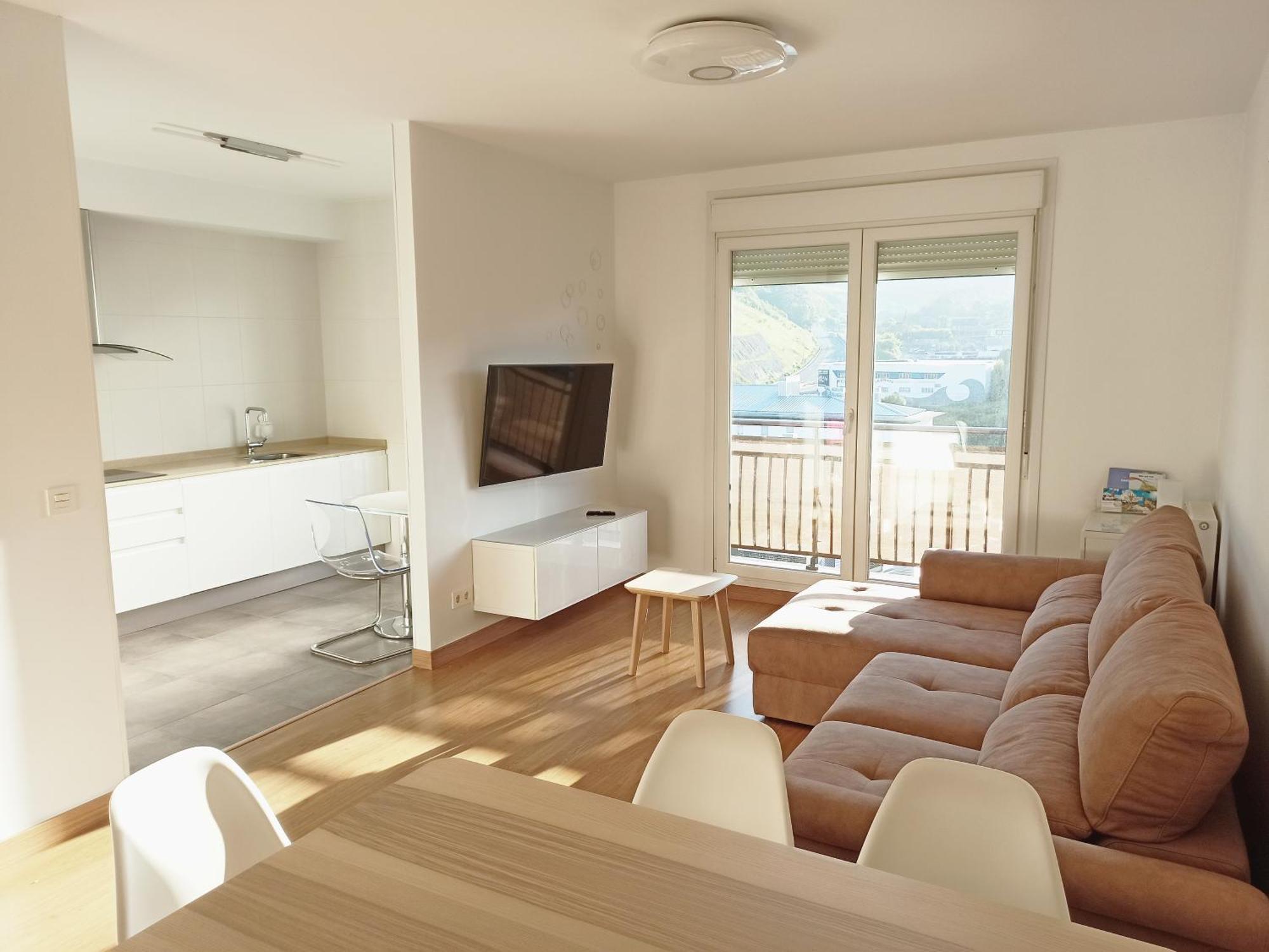 Apartamento Patxike Con Plaza De Garaje Apartamento Bermeo Quarto foto